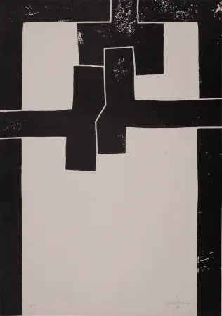 Литография Chillida - Barcelona I, 1971 - Hand-signed!