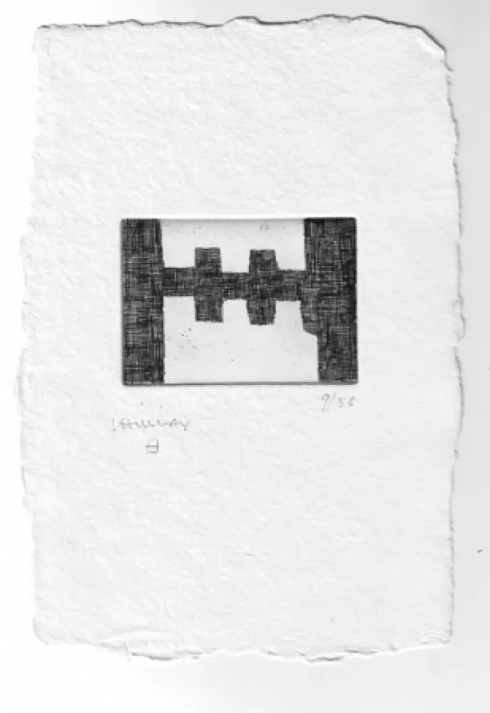Гравюра Chillida - Batzar