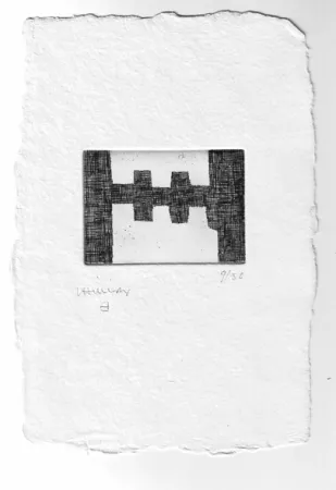 Гравюра Chillida - Batzar