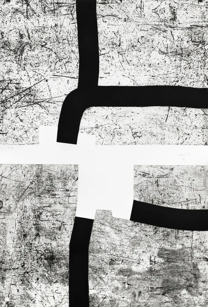 Гравюра Chillida - Bi-Aizatu