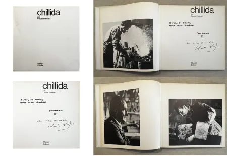 Иллюстрированная Книга Chillida - C. Esteban. CHILLIDA. Monographie dédicacée par l'artiste et l'auteur (1971)