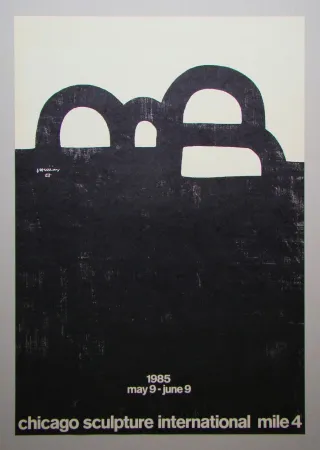 Литография Chillida - Chicago