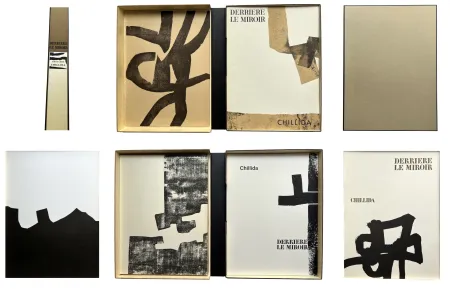 Иллюстрированная Книга Chillida - COLLECTION COMPLÈTE des 7 volumes de la revue DERRIÈRE LE MIROIR consacrés à CHILLIDA (parus de 1956 à 1980) 