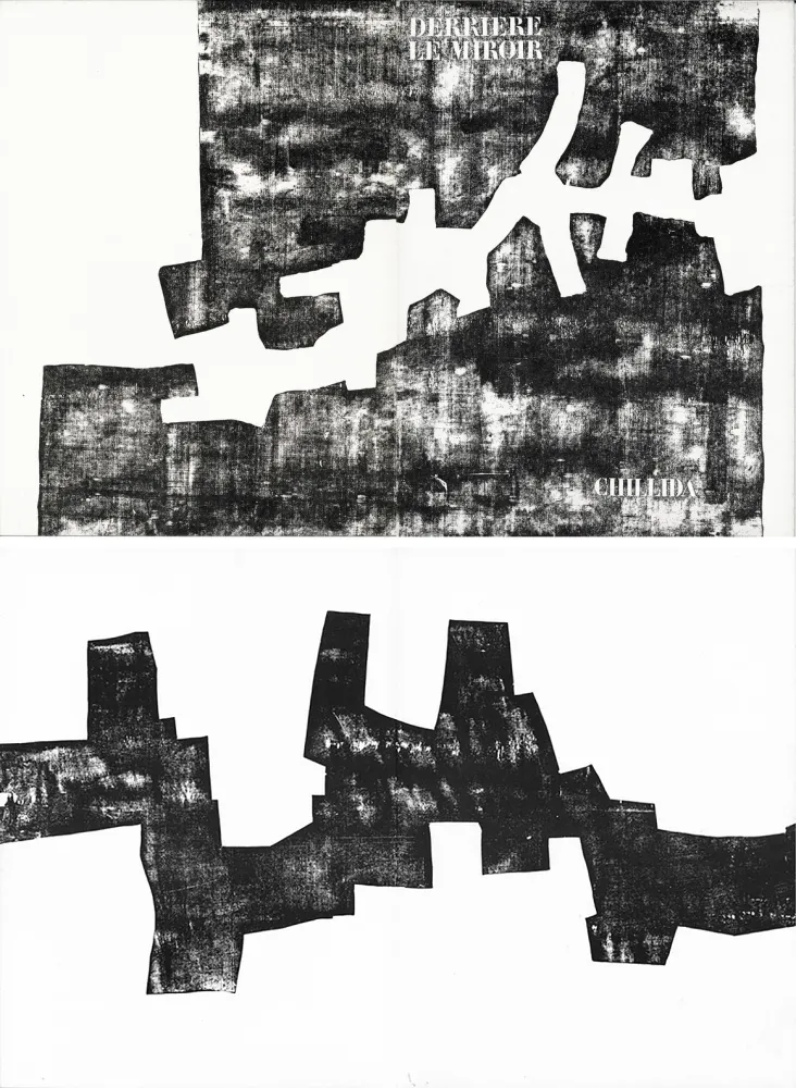 Иллюстрированная Книга Chillida - DERRIÈRE LE MIROIR N° 174. CHILLIDA. Novembre 1968. 