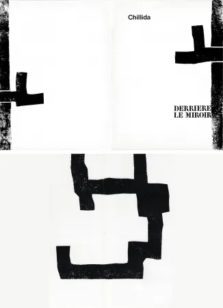 Иллюстрированная Книга Chillida - DERRIÈRE LE MIROIR N°183. CHILLIDA. Février 1970.