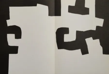 Иллюстрированная Книга Chillida - DERRIÈRE LE MIROIR, No 204. Chillida. 