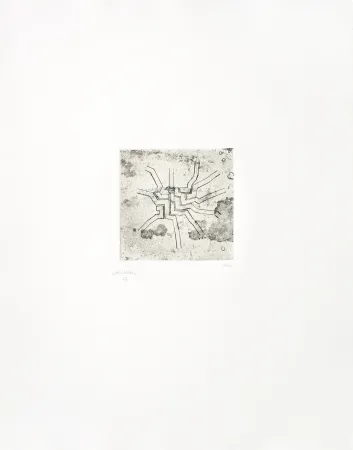Гравюра Chillida - Enda VI 