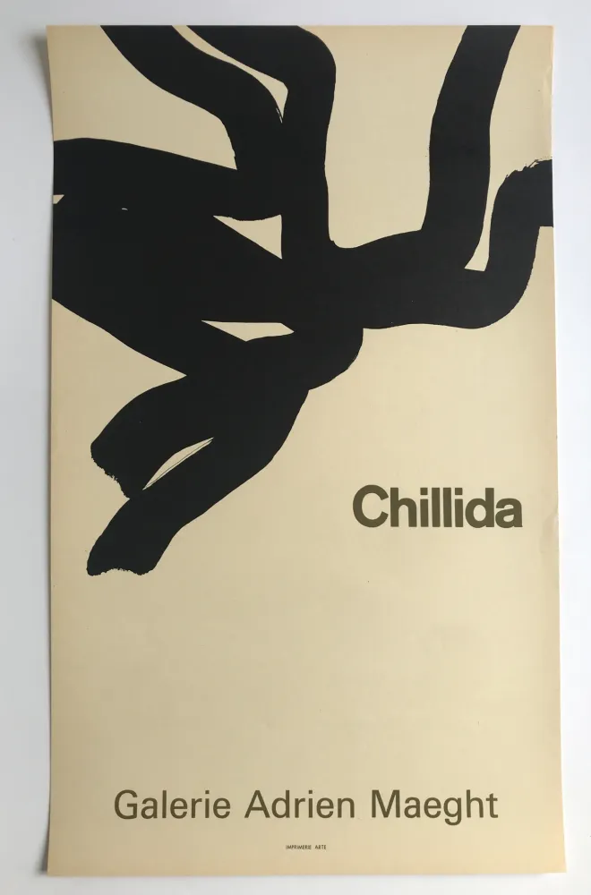 Афиша Chillida - Galerie Adrien Maeght
