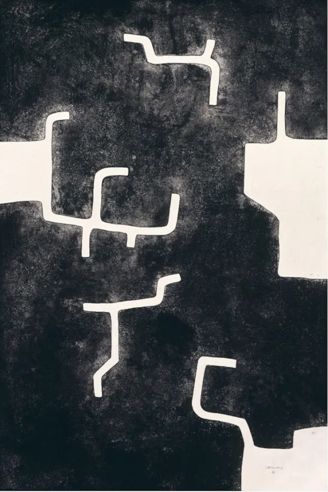 Офорт И Аквитанта Chillida - Homenaje a Aimé Maeght