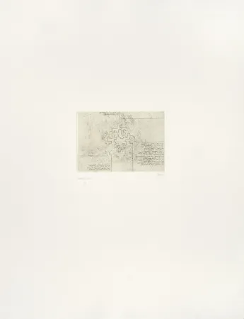 Гравюра Chillida - Hommage à Rosalia de Castro 