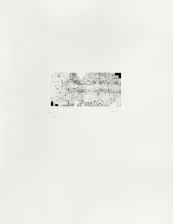 Гравюра Chillida - Itsasoratu II 