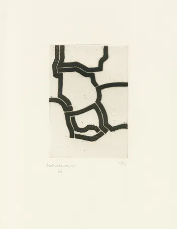 Офорт Chillida - Kate III (Kette III) 