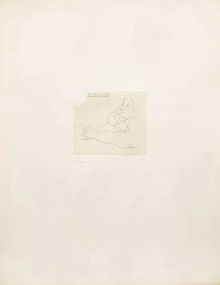 Офорт Chillida - Kopernikus