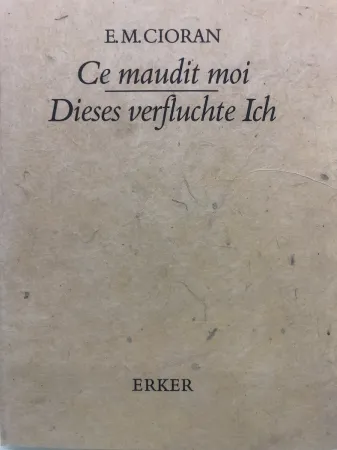 Офорт Chillida - Libro Cioran 