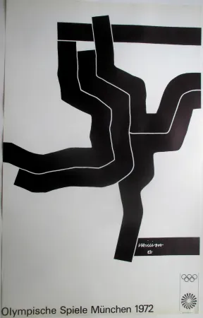 Литография Chillida - Olympic Games 1972, original lithograph