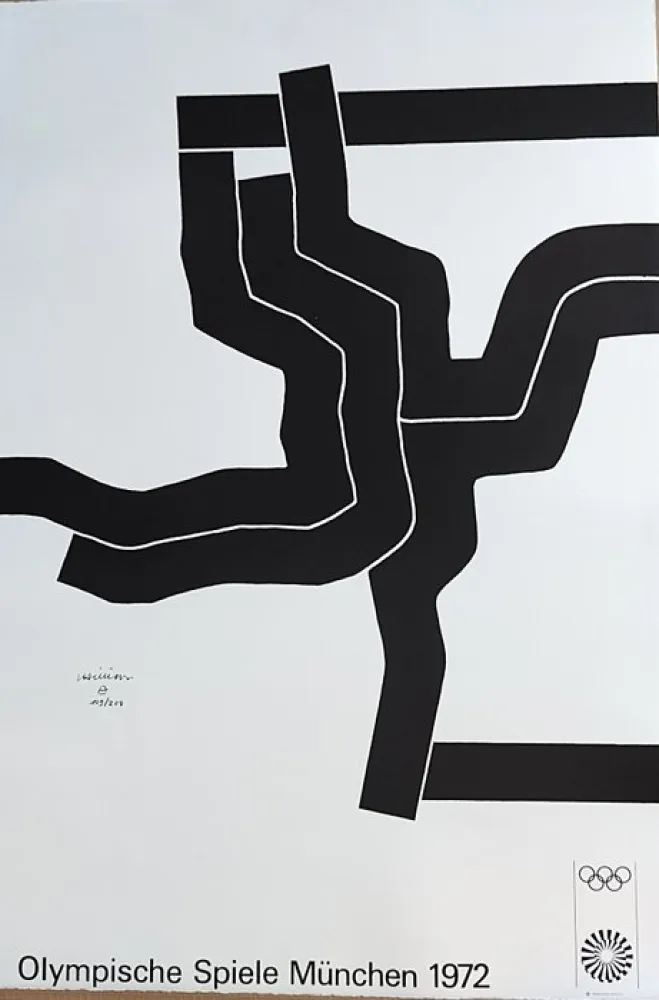 Литография Chillida - Olympische Spiele München 1972