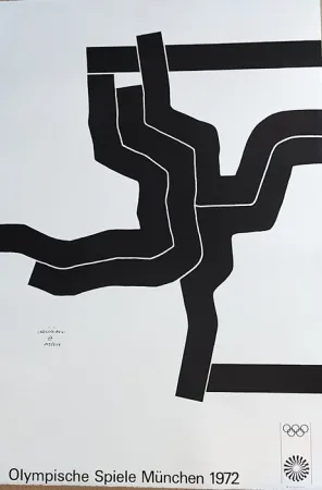 Литография Chillida - Olympische Spiele München 1972
