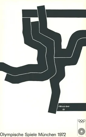 Литография Chillida - Olympische Spiele München 1972