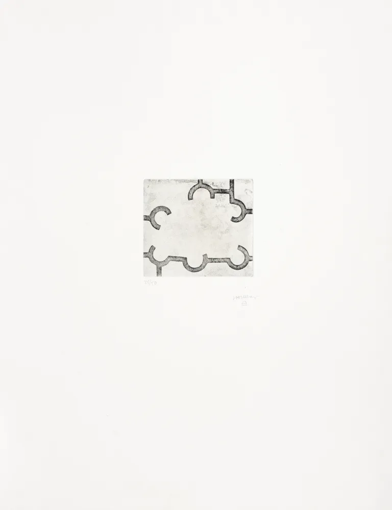 Гравюра Chillida - Ozendu 