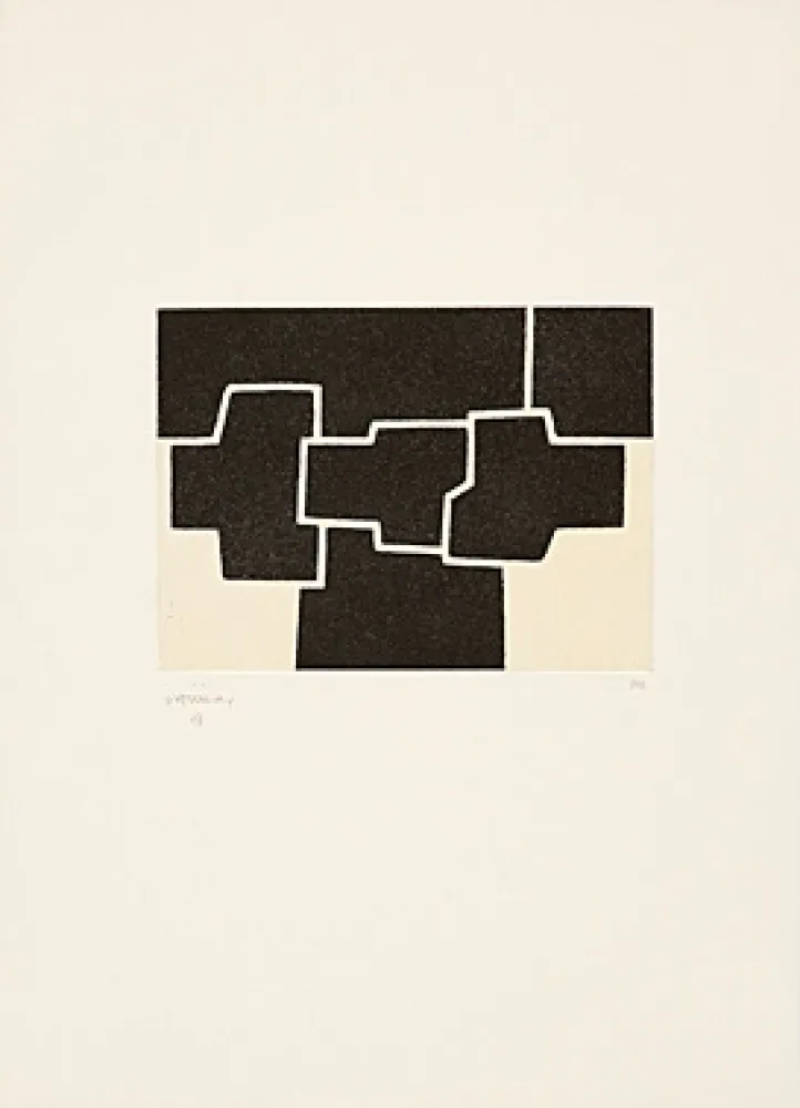 Офорт И Аквитанта Chillida - Pittsburgh II