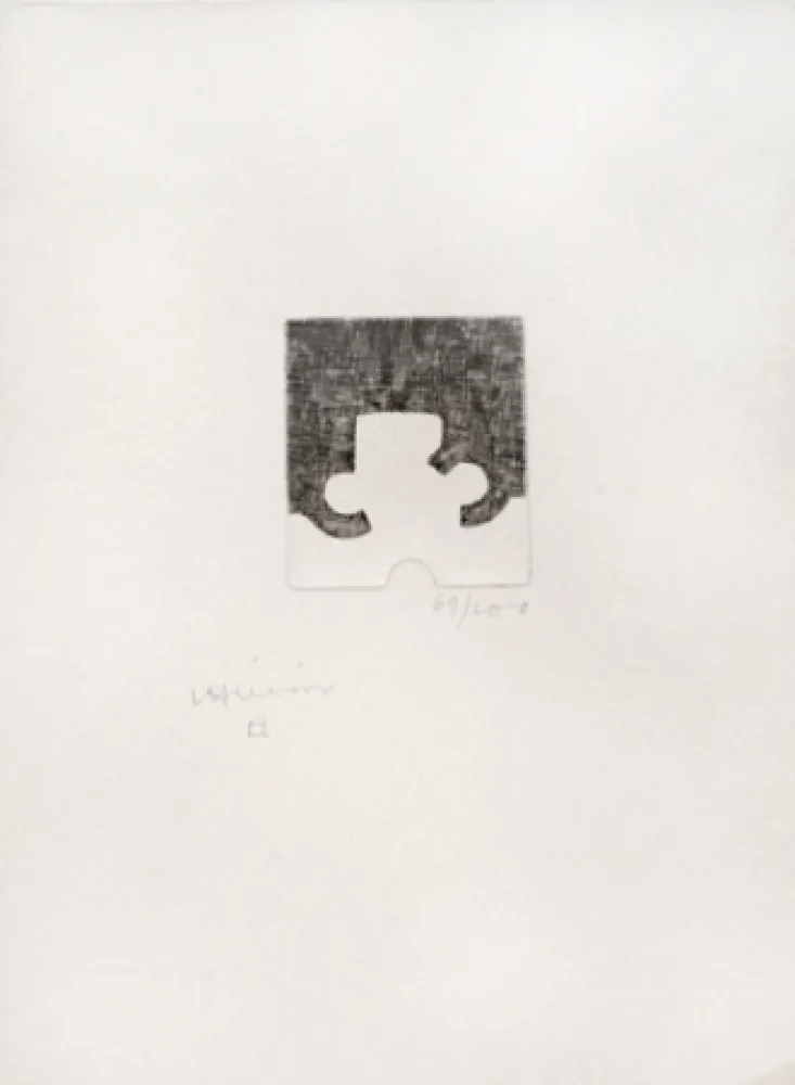 Офорт Chillida - Sans titre