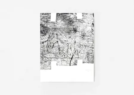 Гравюра Chillida - Une hélène de vent ou de fumée 