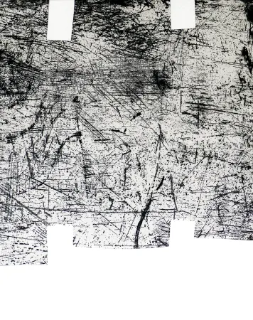 Гравюра Chillida - Une helene de vent ou fumee I