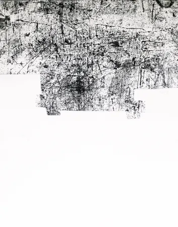 Офорт И Аквитанта Chillida - Une helene de vent ou fumee III