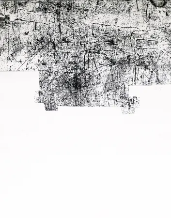 Гравюра Chillida - Une helene de vent ou fumee III