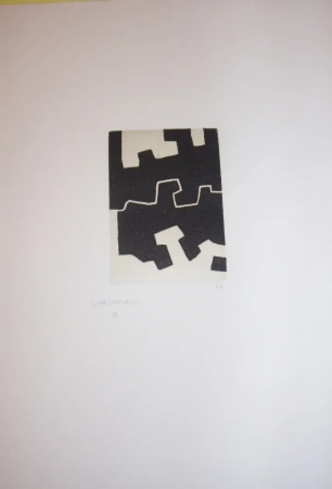 Офорт Chillida - Verstehen