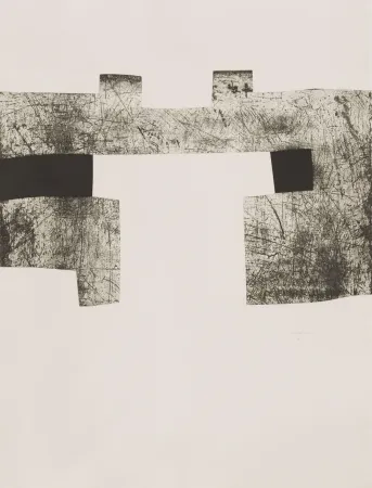 Офорт И Аквитанта Chillida - Zubi Aundi (Big Bridge)