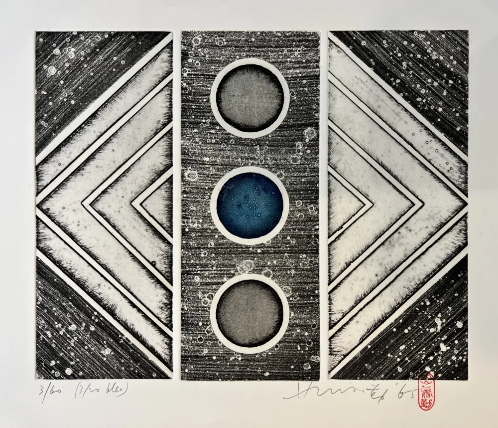 Гравюра Chin - Untitled 