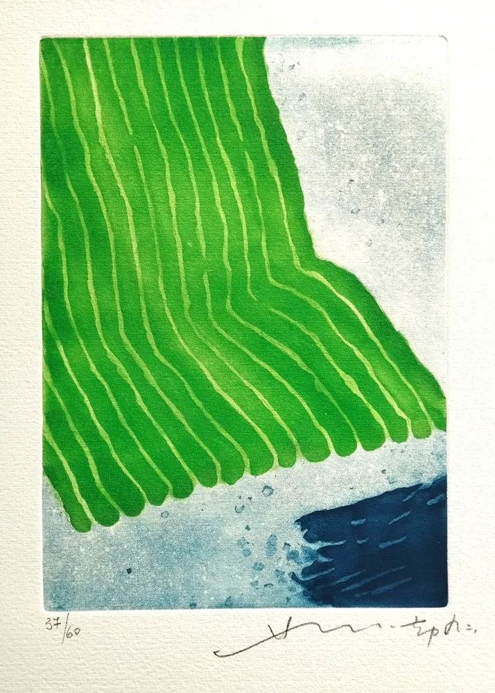 Акватинта Chin - Verso il giardino eterno