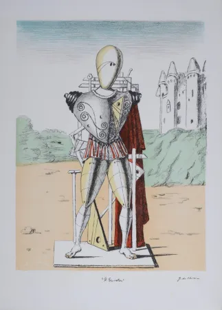 Литография Chirico (De) - Il Trovatore