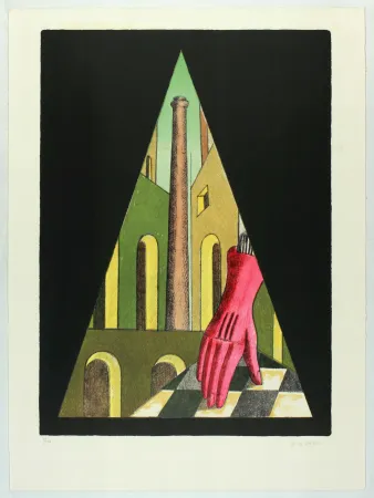 Литография Chirico (De) - L‘énigme de la fatalité