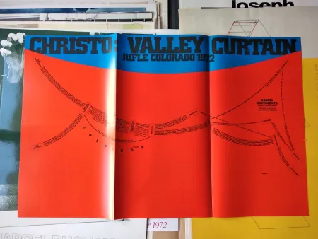 Гашение Christo & Jeanne-Claude - „Christo: Valley Curtain, Rifle, Colorado 1972“.