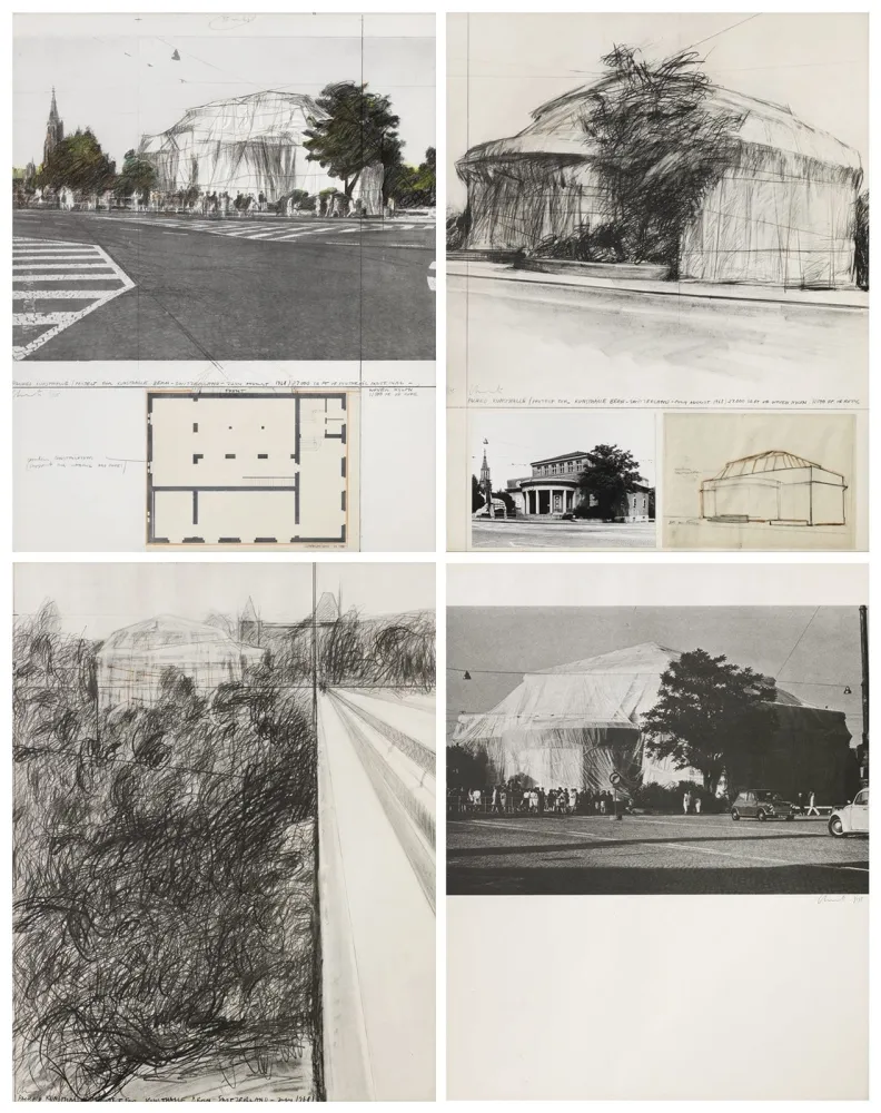 Многоэкземплярное Произведение Christo - Kunsthalle Bern