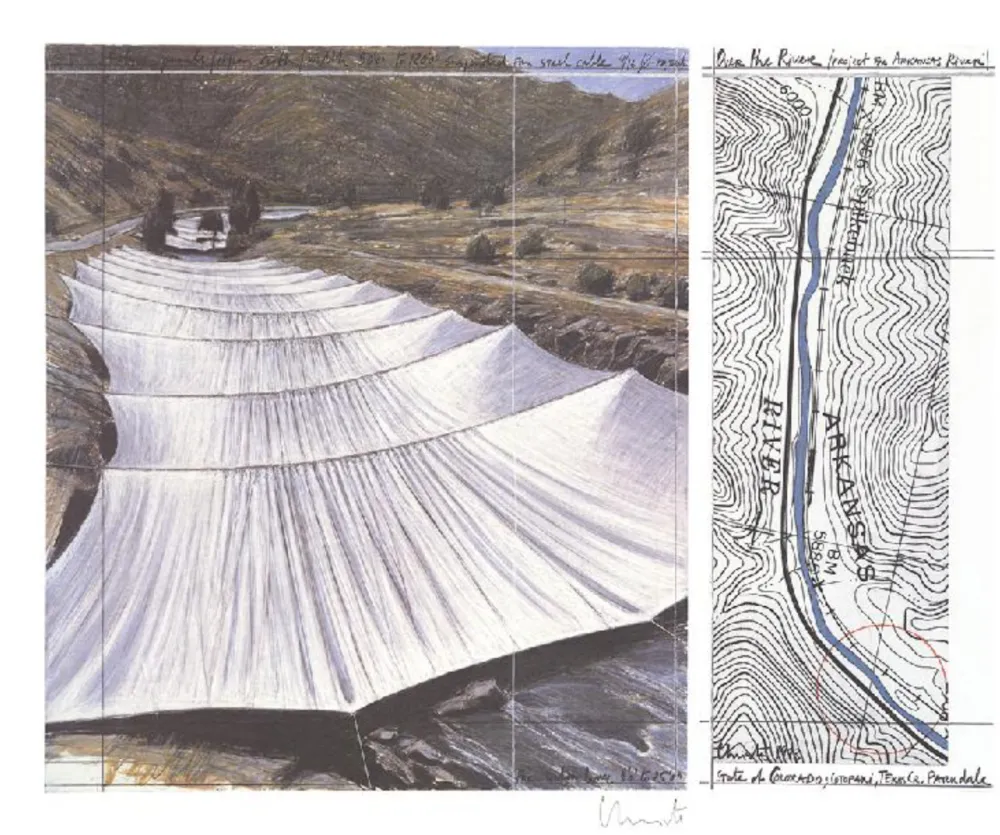 Гашение Christo - Over The River Project III