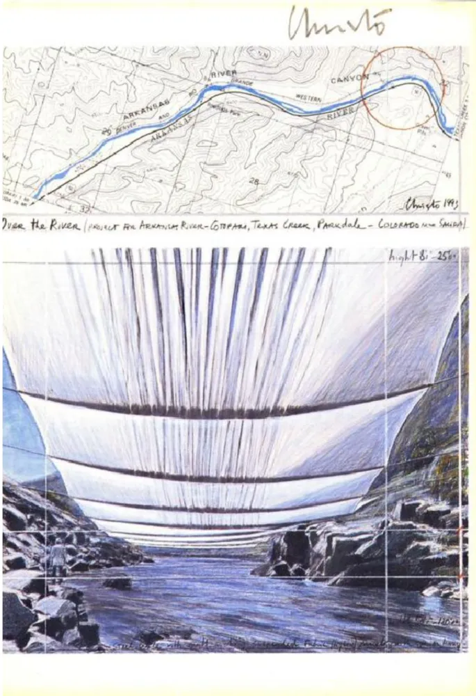 Гашение Christo - Over The River Project IV