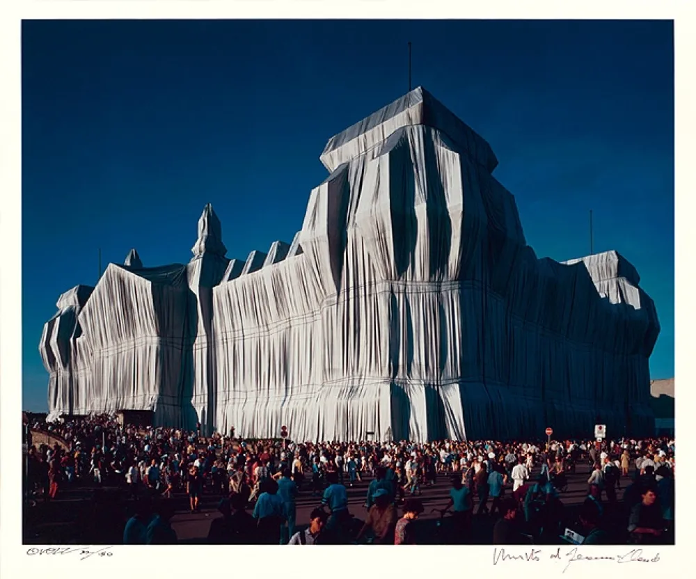 Фотографии Christo - Reichstag Mappe I, 16 Uhr
