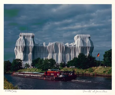 Фотографии Christo - Reichstag Mappe II, Nordfassade