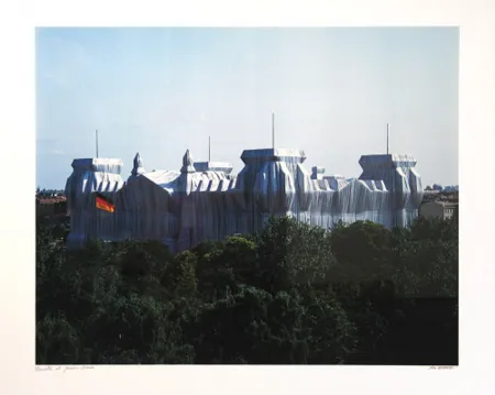 Фотографии Christo - Reichstag/Berlin Vormittag, Wrapped