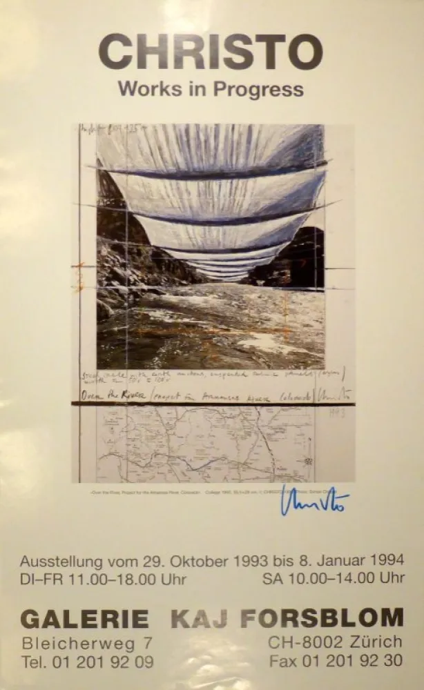 Афиша Christo - Three Posters