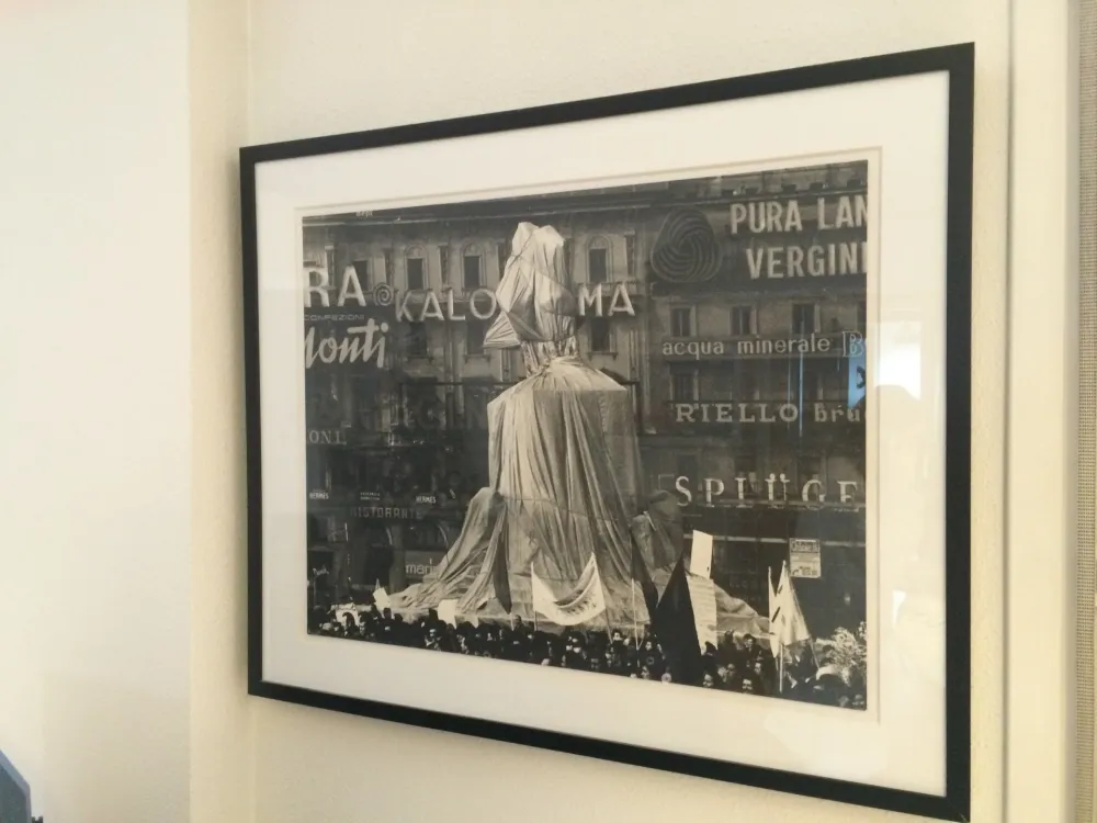 Фотографии Christo - Victorio Enmanuel, Piazza del Duomo, Milan