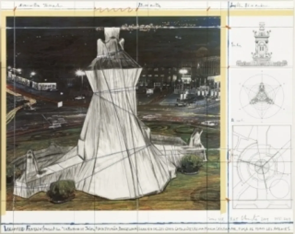 Нет Никаких Технических Christo - Wrapped fontain