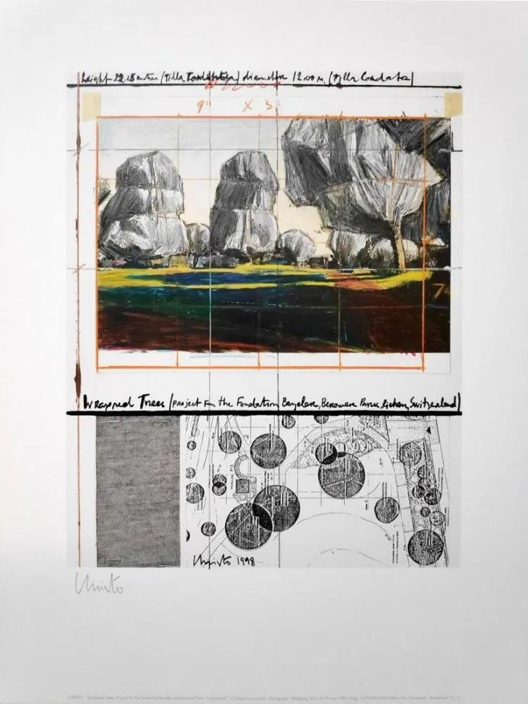 Гашение Christo - Wrapped Trees