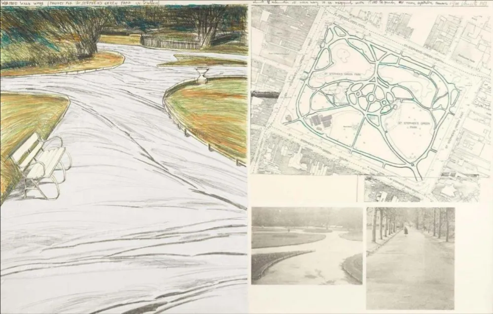 Нет Никаких Технических Christo - Wrapped Walk Ways