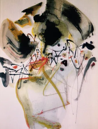 Литография Chu Teh Chun  - COMPOSITION 