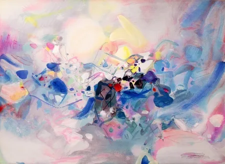 Литография Chu Teh Chun  - Morning Dew