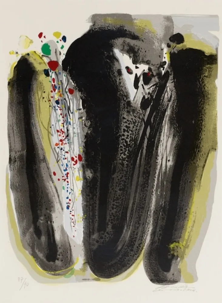 Литография Chu Teh Chun  - Sans titre